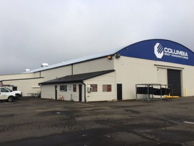 Portland, OR - Industrial Building Gutter Installation